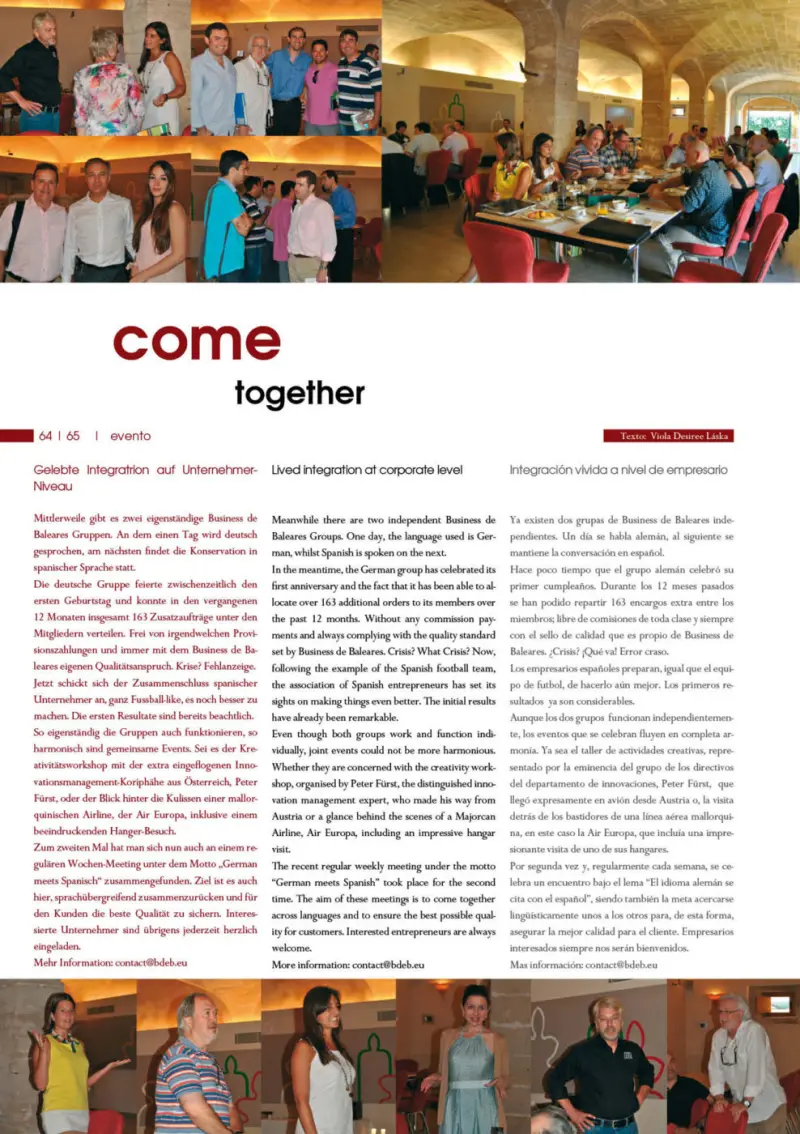 Puro Mallorca: Come together